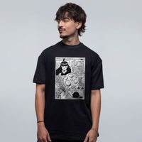 CAMISETA OVERSIZED PRETA - CHICKEN