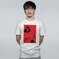CAMISETA OFF WHITE - CHICKEN VERMELHA