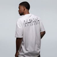 CAMISETA OVERSIZED OFF WHITE - CHICKEN VERMELHA
