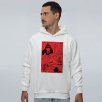 MOLETOM OFF WHITE - CHICKEN VERMELHA