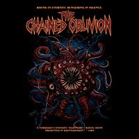 CAMISETA OVERSIZED PRETA - THE CHAINED OBLIVION