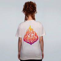 CAMISETA OFF WHITE - HOJE É NORMAL