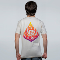 CAMISETA OFF WHITE - HOJE É NORMAL