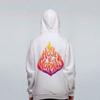 MOLETOM OFF WHITE - HOJE É NORMAL