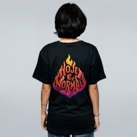CAMISETA PRETA - HOJE É NORMAL