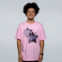 CAMISETA ROSA - GLITCH PARTY