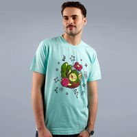 CAMISETA VERDE BEBÊ - GNOMO-FLORIDO