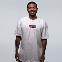 CAMISETA OVERSIZED OFF WHITE - SHROOMS