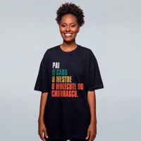 CAMISETA OVERSIZED PRETA - CHURRASCO