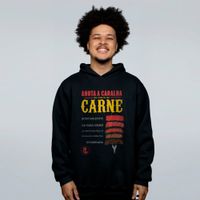 MOLETOM PRETO - PONTO DA CARNE