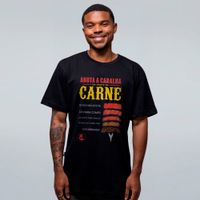 CAMISETA PRETA - PONTO DA CARNE