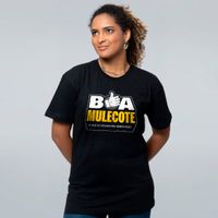 CAMISETA PRETA - BOA MULECOTE