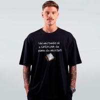 CAMISETA OVERSIZED PRETA - RECEITA