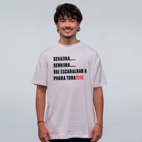CAMISETA OVERSIZED OFF WHITE - SENHORA