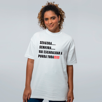 CAMISETA OVERSIZED OFF WHITE - SENHORA