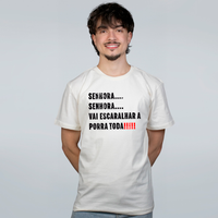 CAMISETA OFF WHITE - SENHORA