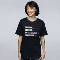 CAMISETA PRETA - SENHORA