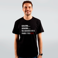 CAMISETA PRETA - SENHORA