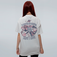 CAMISETA OVERSIZED OFF WHITE - THINGS I LOVE