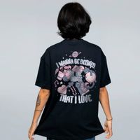 CAMISETA OVERSIZED PRETA - THINGS I LOVE