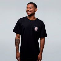 CAMISETA PRETA - THINGS I LOVE