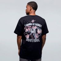 CAMISETA PRETA - THINGS I LOVE