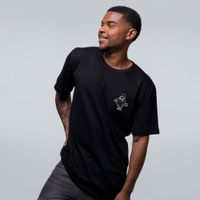 CAMISETA PRETA - CLIMA NATALÍSTICO