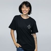 CAMISETA PRETA - CLIMA NATALÍSTICO