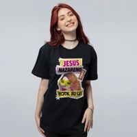 CAMISETA PRETA - JESUS NAZARENO