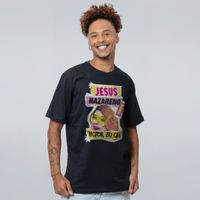 CAMISETA PRETA - JESUS NAZARENO
