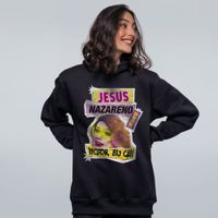 MOLETOM PRETO - JESUS NAZARENO