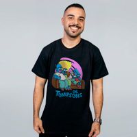 CAMISETA PRETA - OS TOMPSONS