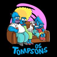 CAMISETA PRETA - OS TOMPSONS