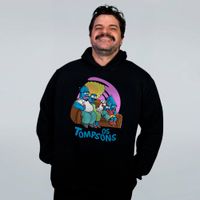 MOLETOM PRETO - OS TOMPSONS