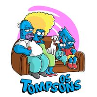 MOLETOM OFF WHITE - OS TOMPSONS