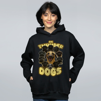 MOLETOM PRETO - OS THUNDER DOGS