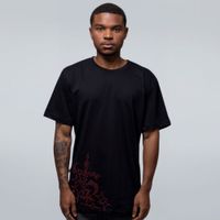 CAMISETA PRETA - GATO ESTRELA