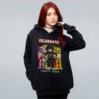 MOLETOM PRETO - CELEBRATE