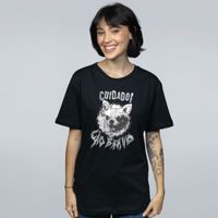 CAMISETA PRETA - CÃO BRAVO