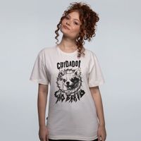 CAMISETA OFF WHITE - CÃO BRAVO