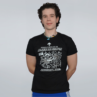 CAMISETA PRETA - NERVOS