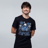 CAMISETA PRETA - FIMAS BRANCO