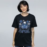 CAMISETA PRETA - FIMAS BRANCO