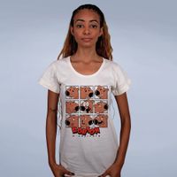 CAMISETA OFF WHITE - ROBSON A CAPIVARA COLORIDO