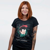 CAMISETA PRETA - RACIOCINANDO