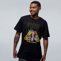 CAMISETA PRETA - OTAKU TEM QUE ACABAR