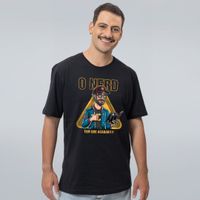 CAMISETA PRETA - O NERD TEM QUE ACABAR