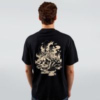 CAMISETA OVERSIZED PRETA - ROBÔ