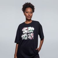 CAMISETA OVERSIZED PRETA - OUTRAS QUATRO FACES