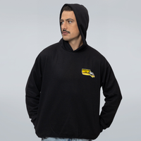 MOLETOM PRETO - MENTE TRIANGULAR AMARELO